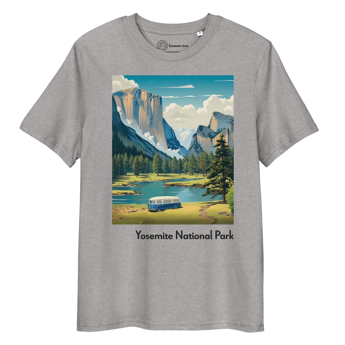 Adult Unisex Organic Cotton T-Shirt - Yosemite National Park