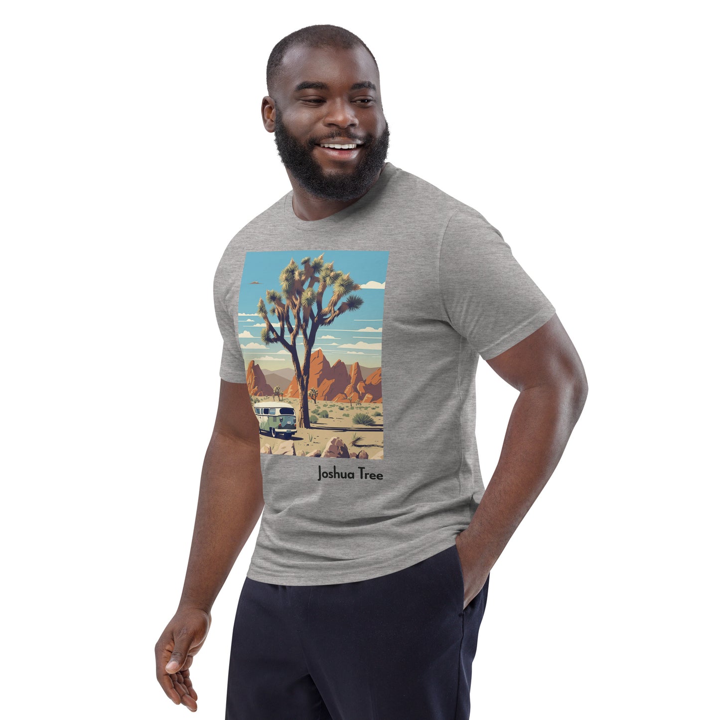 Adult Unisex Organic Cotton T-Shirt - Joshua Tree