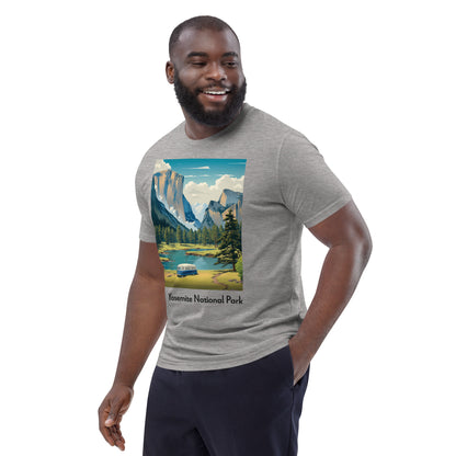 Adult Unisex Organic Cotton T-Shirt - Yosemite National Park