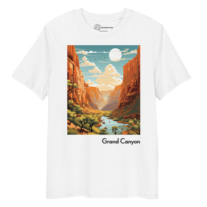 Adult Unisex Organic Cotton T-Shirt - Grand Canyon