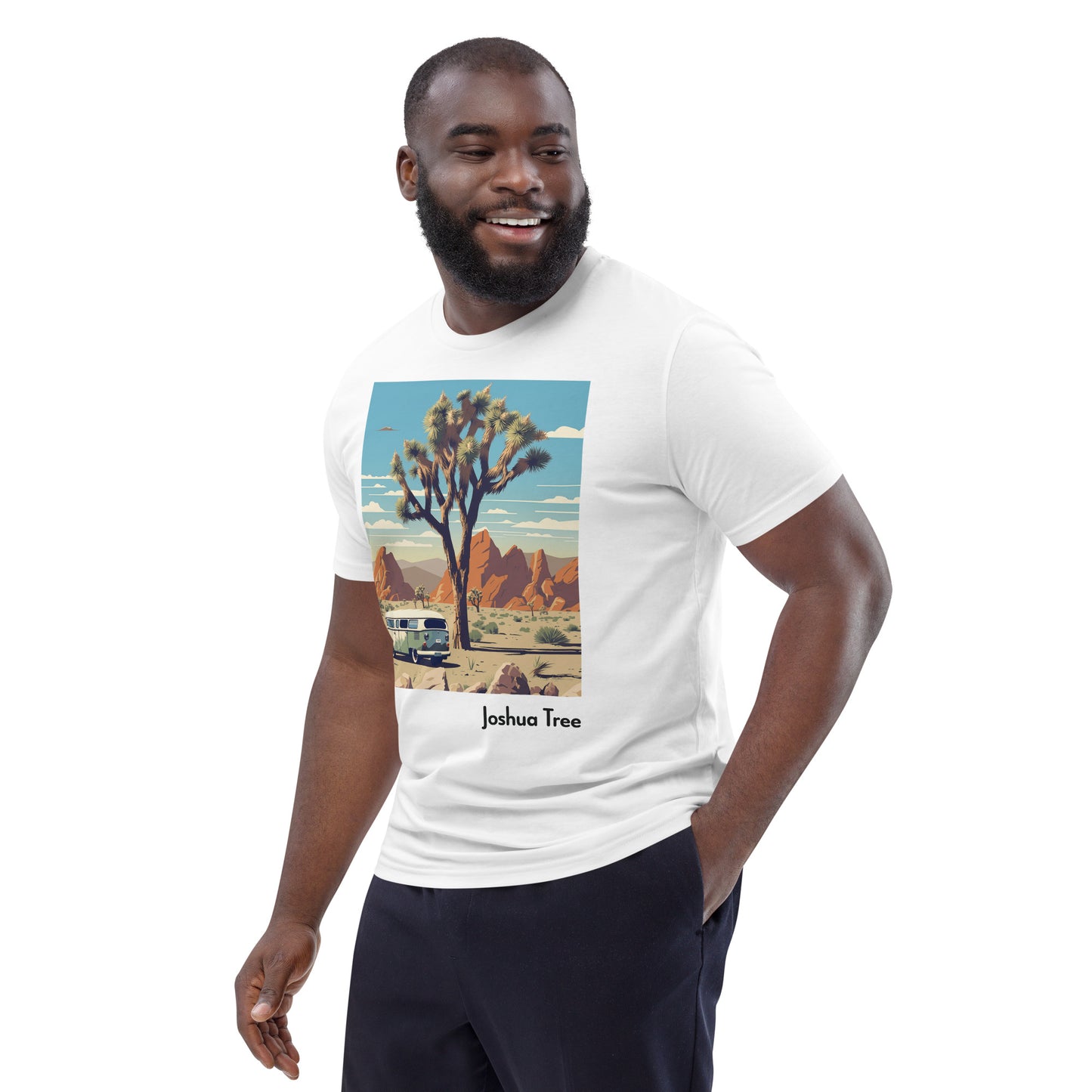 Adult Unisex Organic Cotton T-Shirt - Joshua Tree