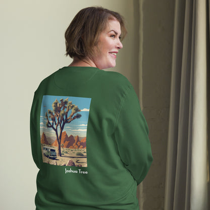 Adult Unisex Organic Eco Sweatshirt - Joshua Tree