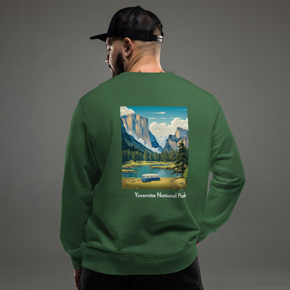 Adult Unisex Organic Eco Sweatshirt - Yosemite