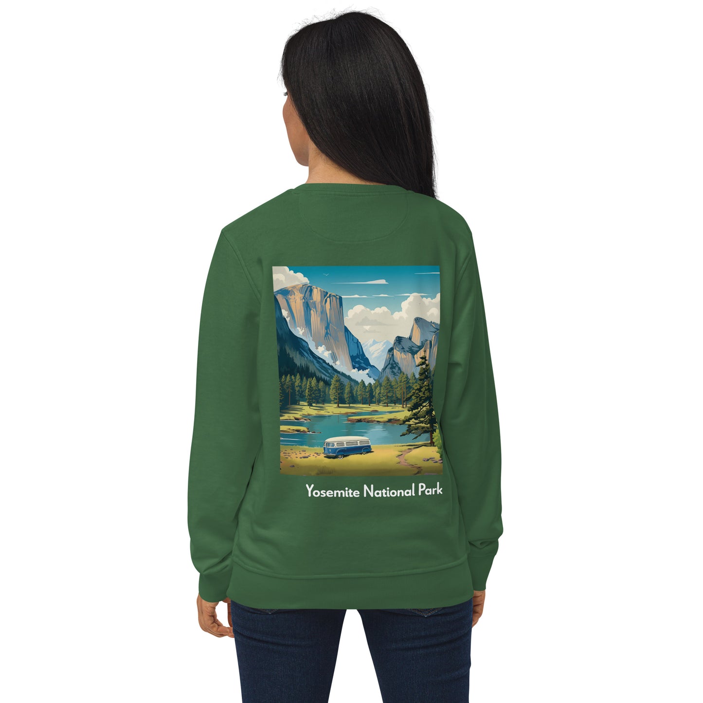 Adult Unisex Organic Eco Sweatshirt - Yosemite