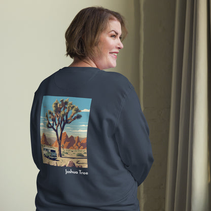 Adult Unisex Organic Eco Sweatshirt - Joshua Tree