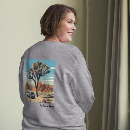 Adult Unisex Organic Eco Sweatshirt - Joshua Tree