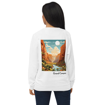 Adult Unisex Organic Eco Sweatshirt - Grand Canyon