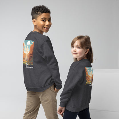 Kids Crewneck Sweatshirt - Grand Canyon