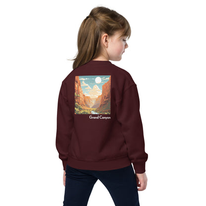 Kids Crewneck Sweatshirt - Grand Canyon