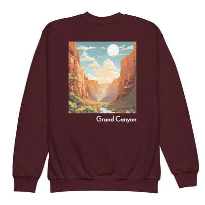 Kids Crewneck Sweatshirt - Grand Canyon