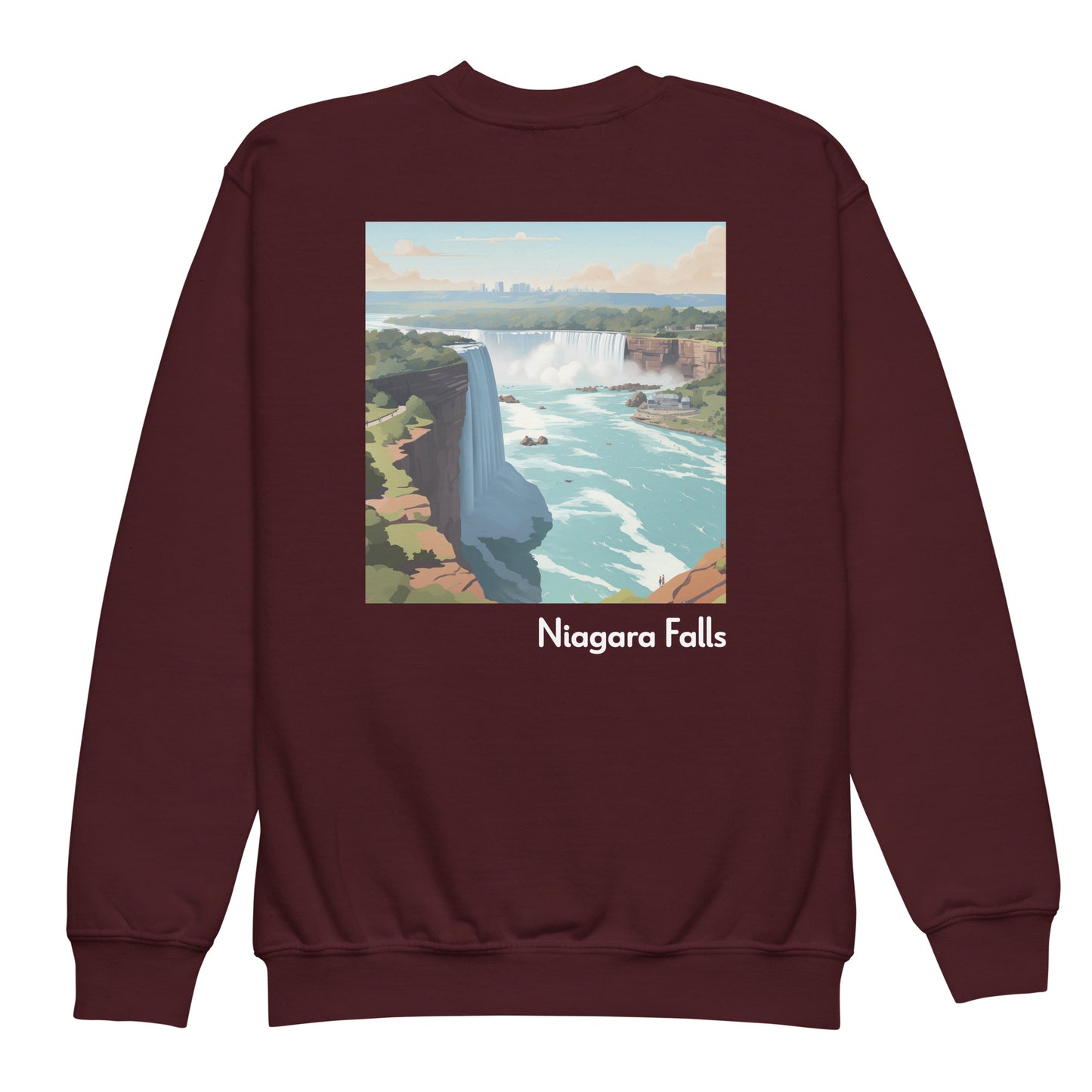 Kids Crewneck Sweatshirt - Niagara Falls