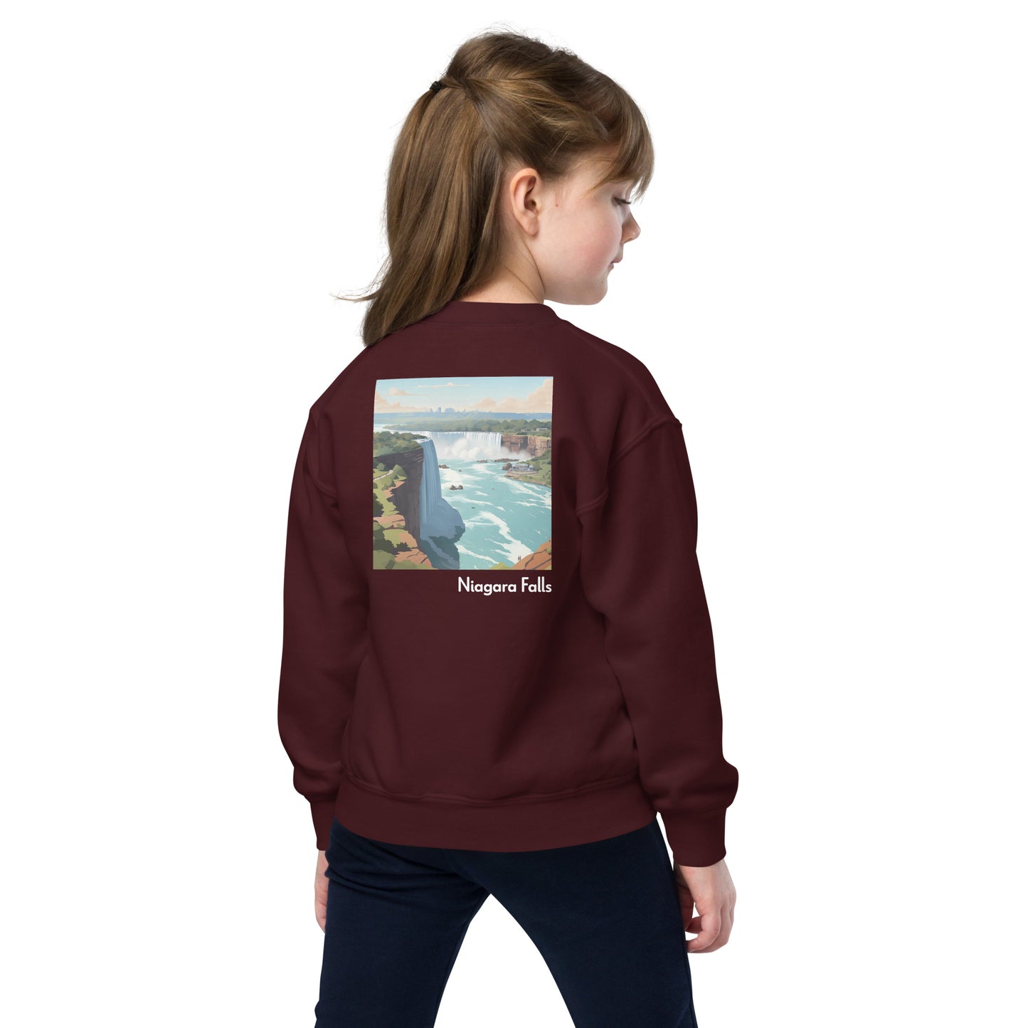 Kids Crewneck Sweatshirt - Niagara Falls