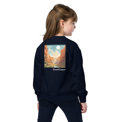 Kids Crewneck Sweatshirt - Grand Canyon