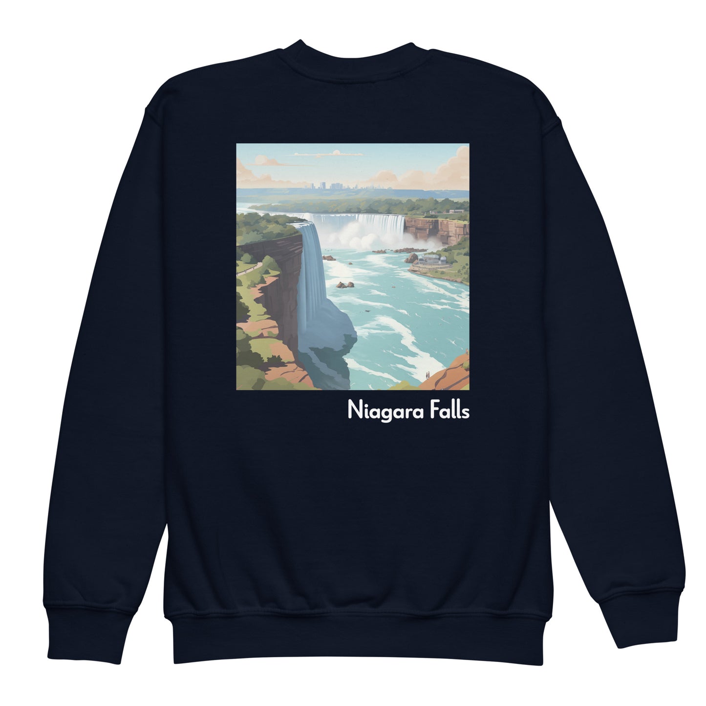 Kids Crewneck Sweatshirt - Niagara Falls