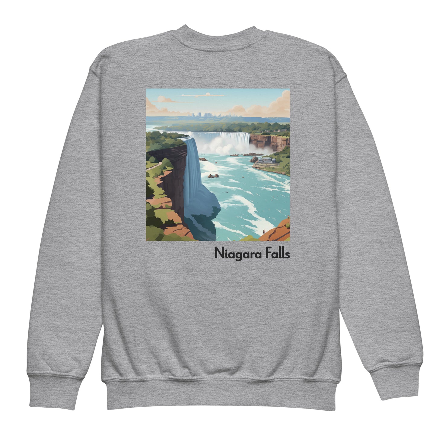 Kids Crewneck Sweatshirt - Niagara Falls