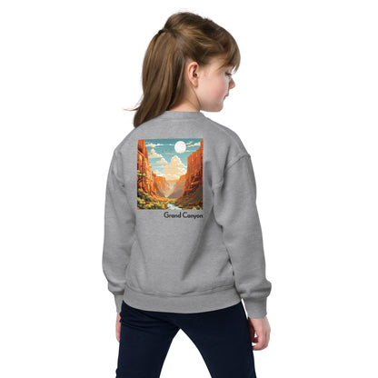 Kids Crewneck Sweatshirt - Grand Canyon