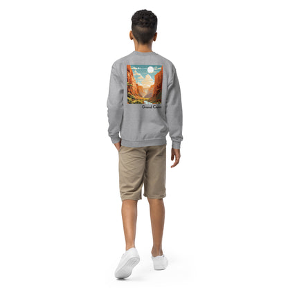 Kids Crewneck Sweatshirt - Grand Canyon