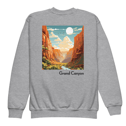 Kids Crewneck Sweatshirt - Grand Canyon