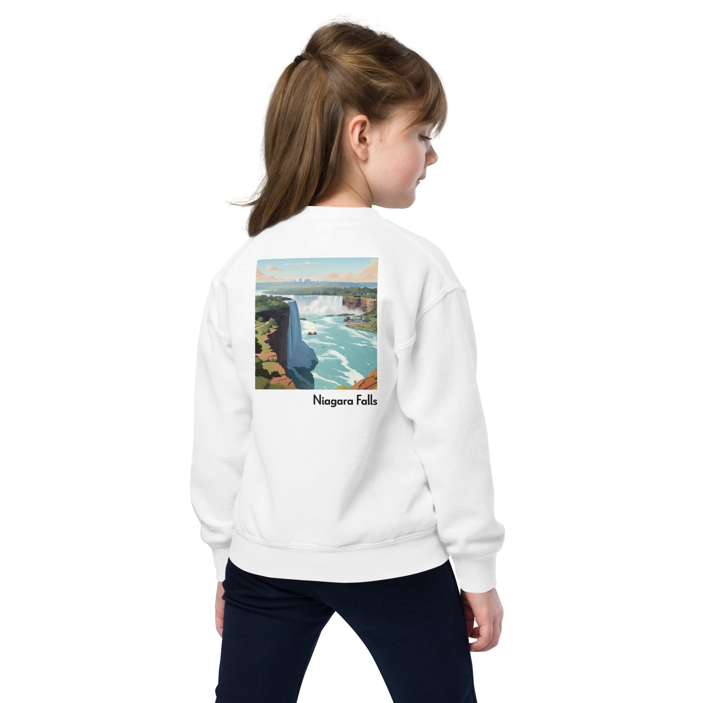 Kids Crewneck Sweatshirt - Niagara Falls