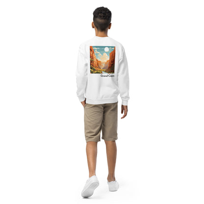 Kids Crewneck Sweatshirt - Grand Canyon