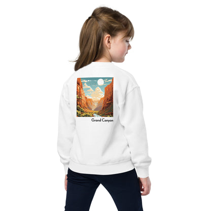 Kids Crewneck Sweatshirt - Grand Canyon